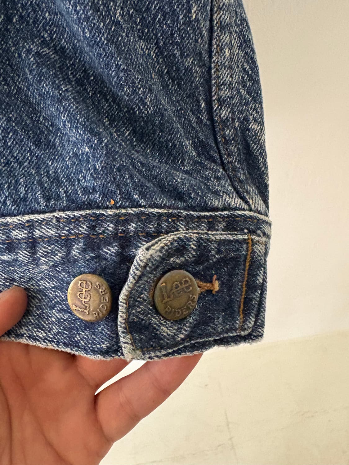 80's LEE denim trucker Jacket  상품이미지8
