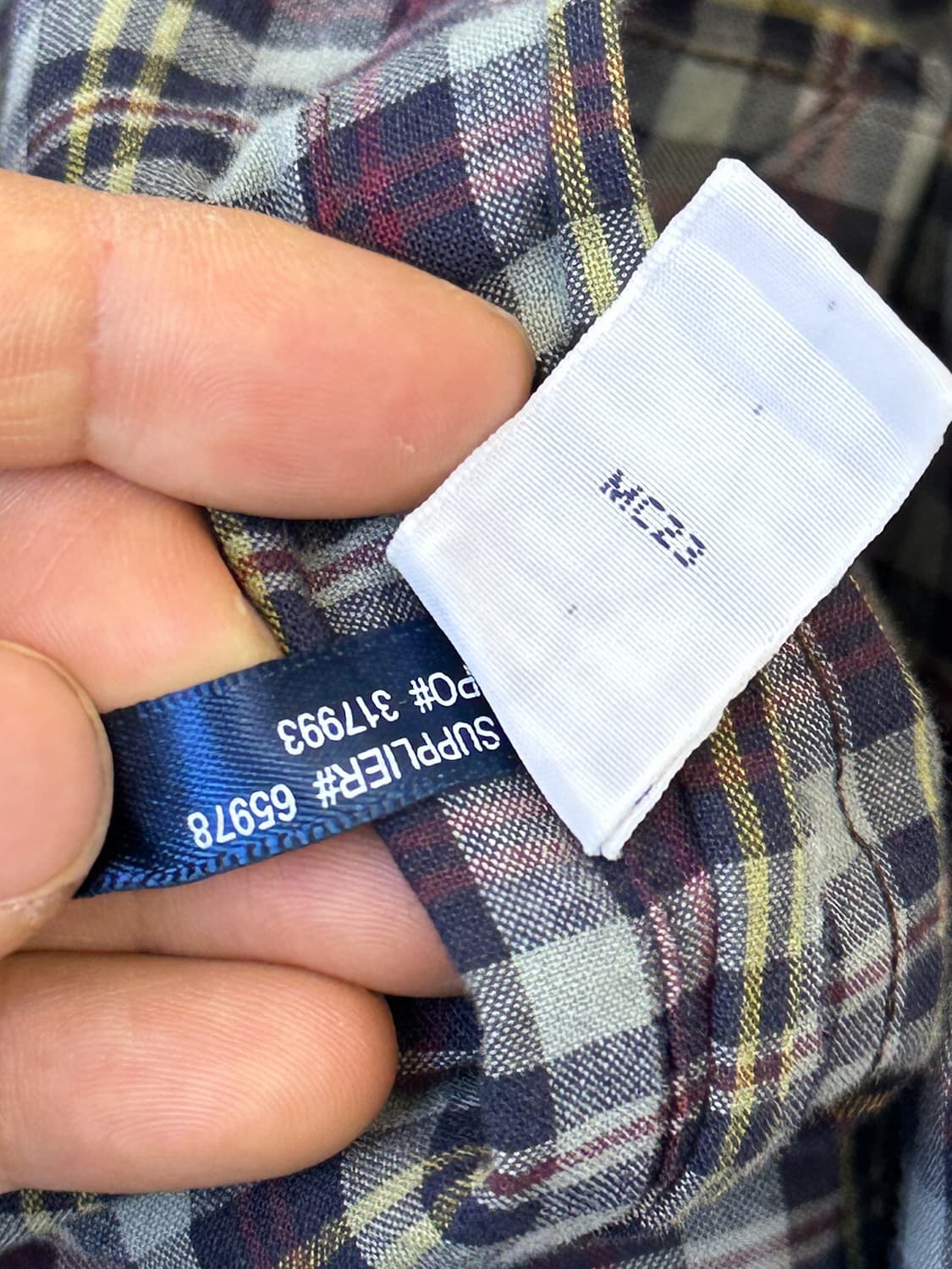 폴로랄프로렌 3XB 타탄 체크 빅 셔츠 상품이미지7