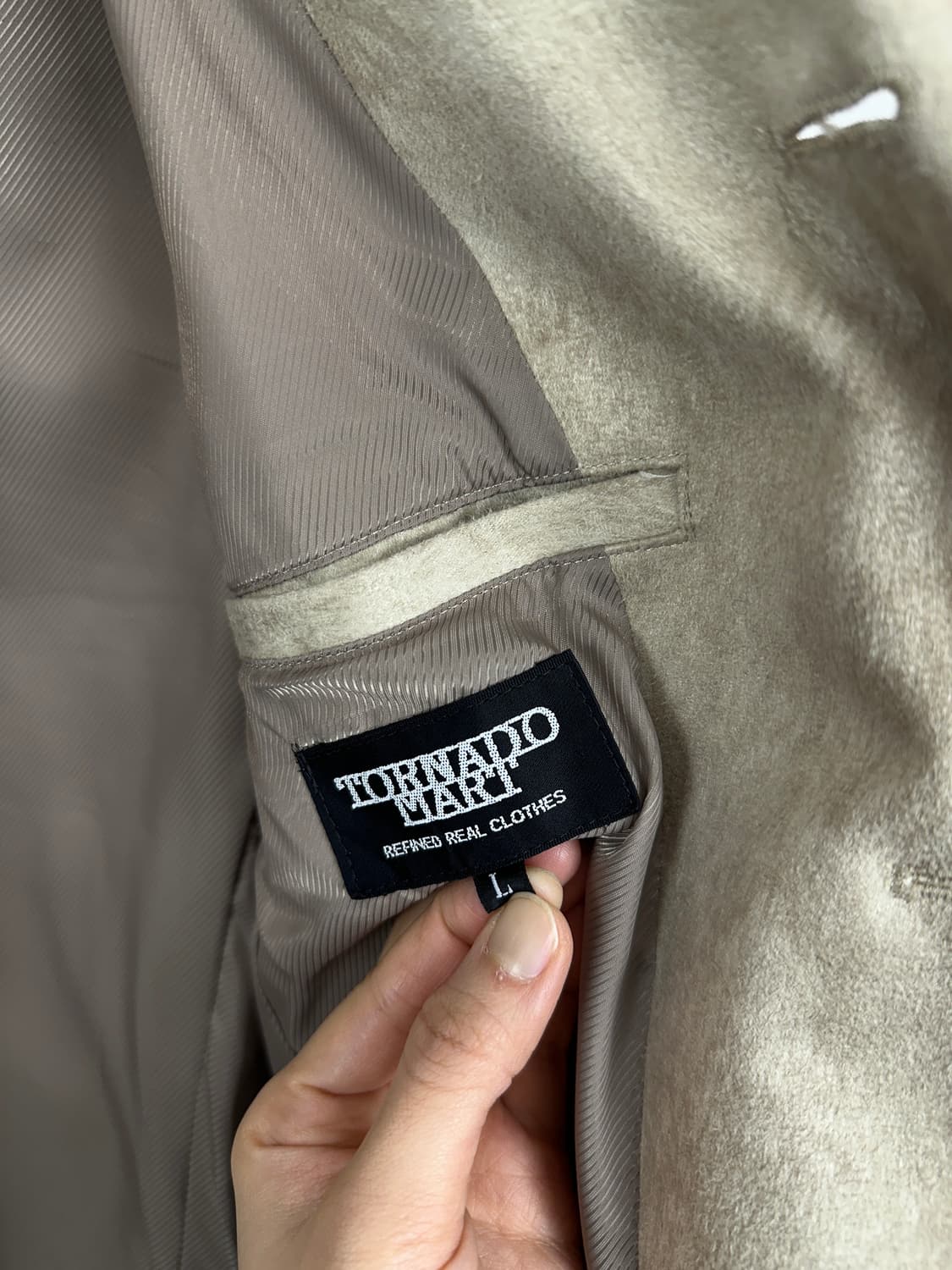 Tornado Mart Patterned Suede Jacket 상품이미지7