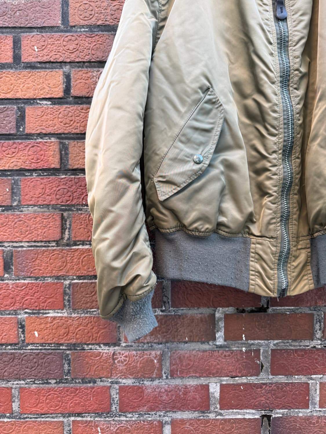 90s 알파인더스트리 ma-1 항공자켓 XL 상품이미지5