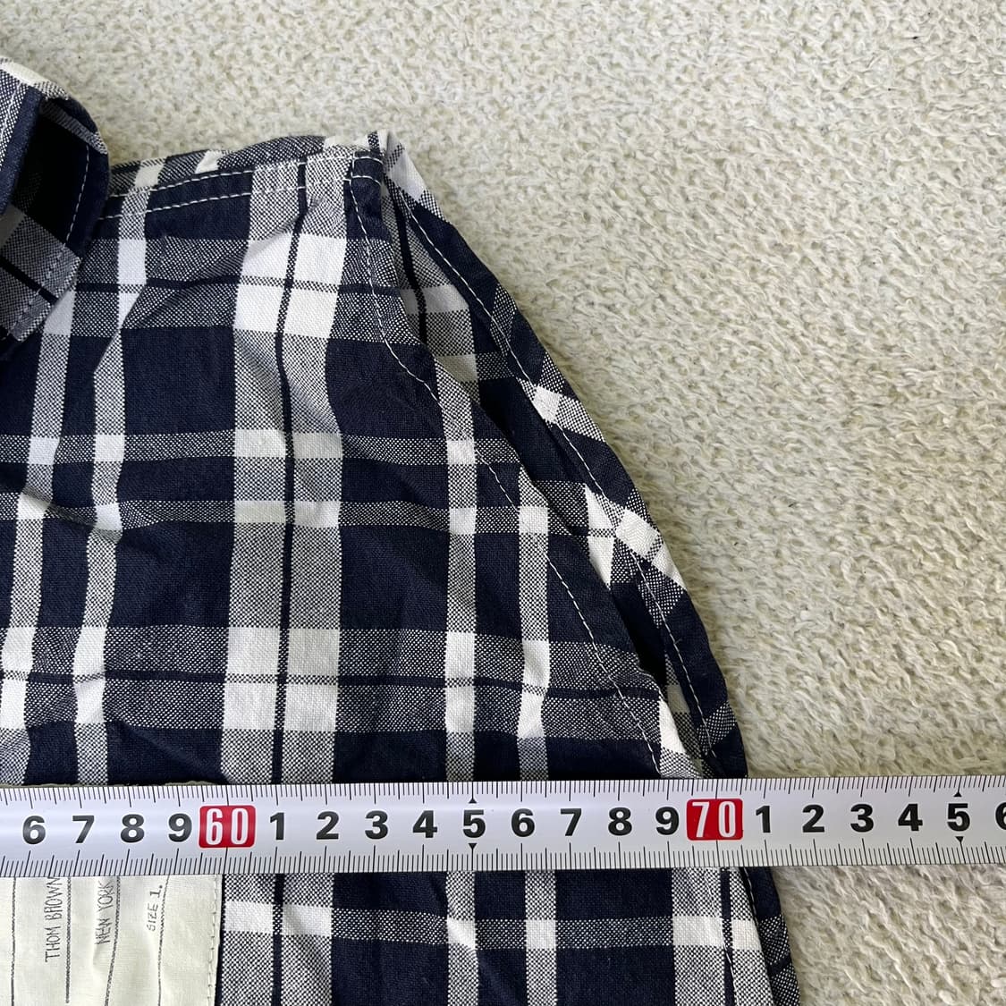 1 빈티지 체크 셔츠 0601M1 상품이미지6