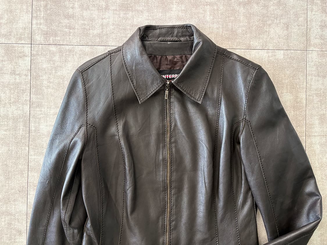silm leather jacket 상품이미지3