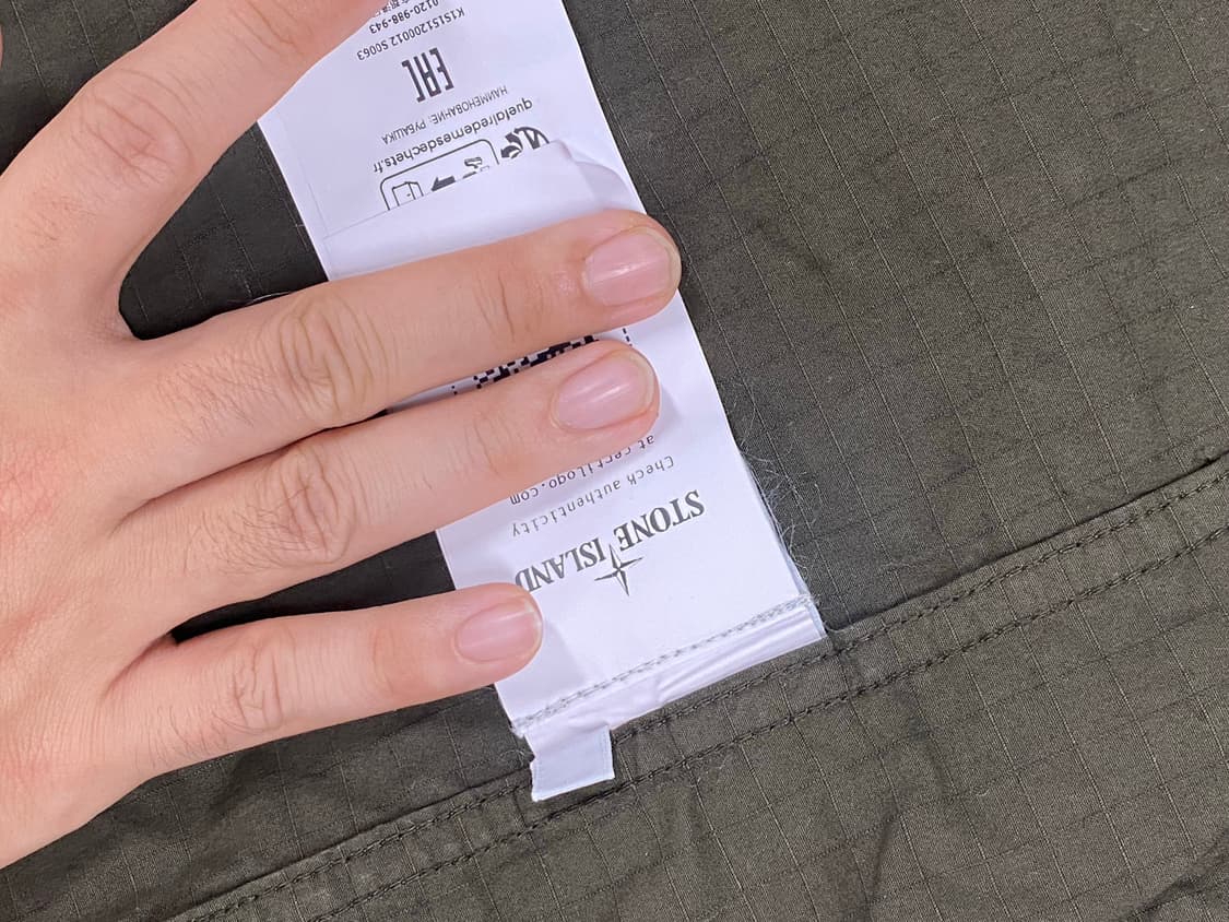 [XL] 25ss 스톤아일랜드 밀스펙 립스탑 오버셔츠 올리브 상품이미지3