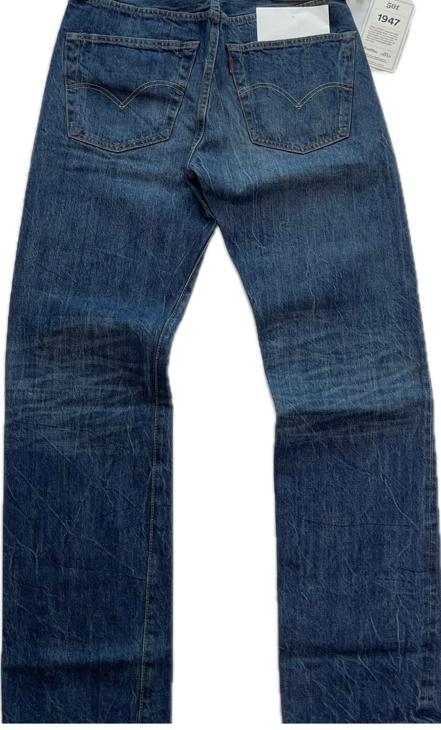 리바이스 LVC 47501 미디엄 워싱 셀비지 데님진 (levis vin 상품이미지2