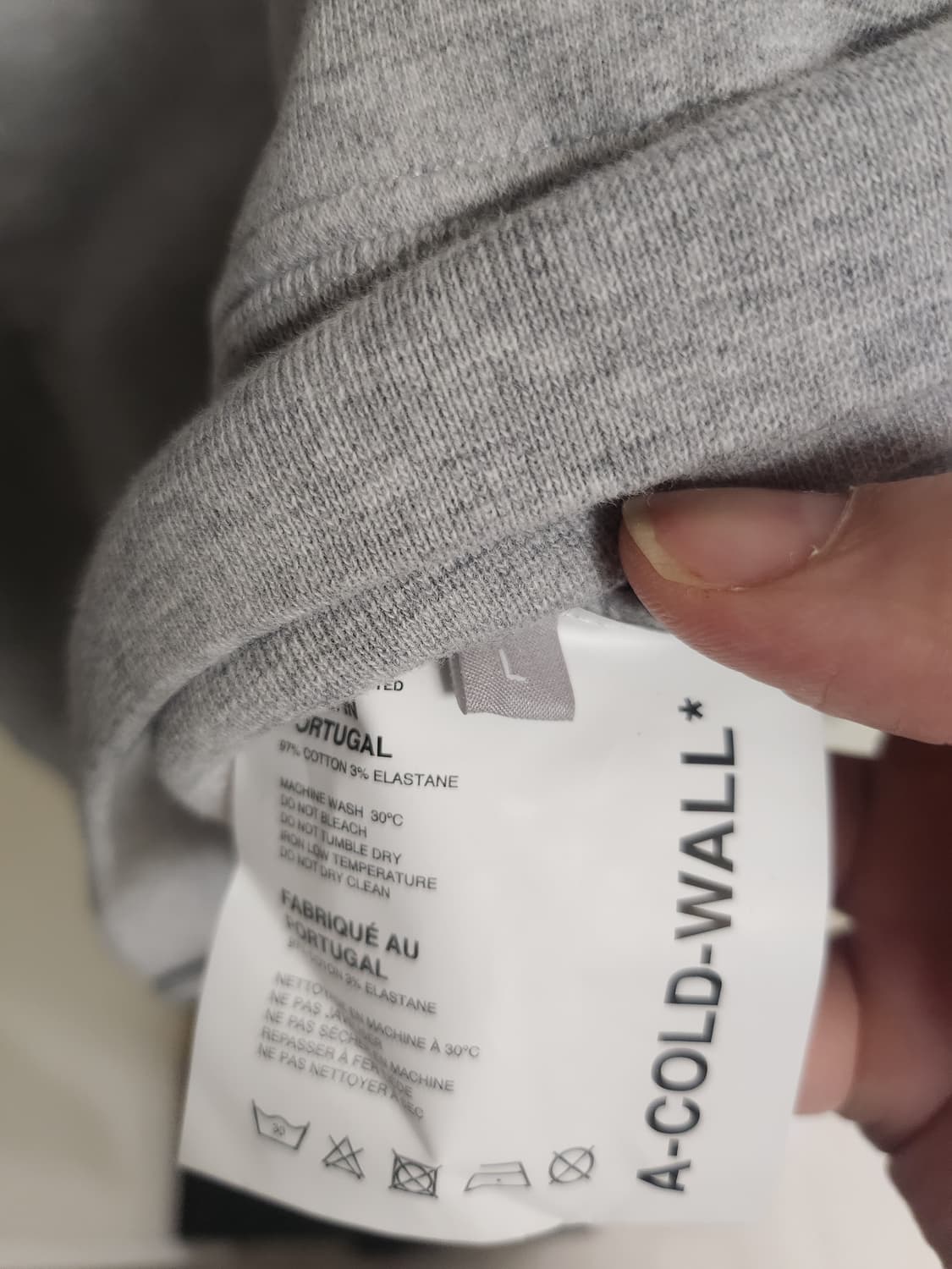 새상품 어콜드월 후드집업 L 상품이미지5