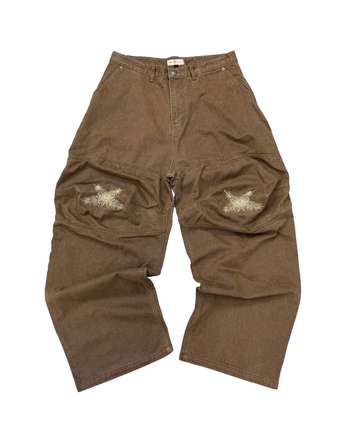 [아오이로 오오키 페더 데님 브라운] size 2,3 상품이미지1