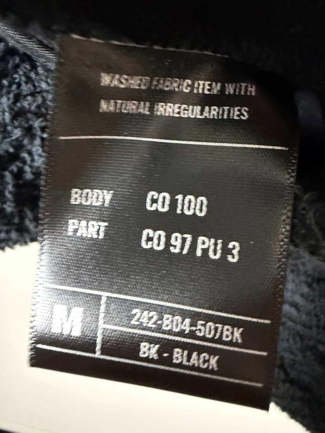 블랙멀 Blackmerle rugged sweatpants M black 상품이미지3