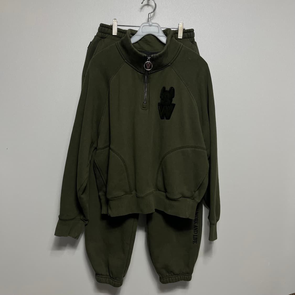 라이프워크 부클자수 셋업 상품이미지1