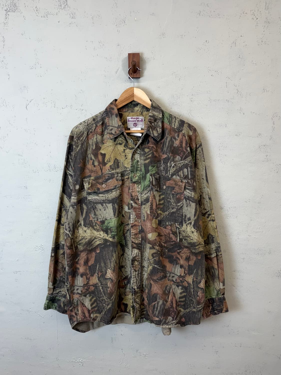 랭글러 90s 빈티지 러기드웨어 트리카모 셔츠 상품이미지1