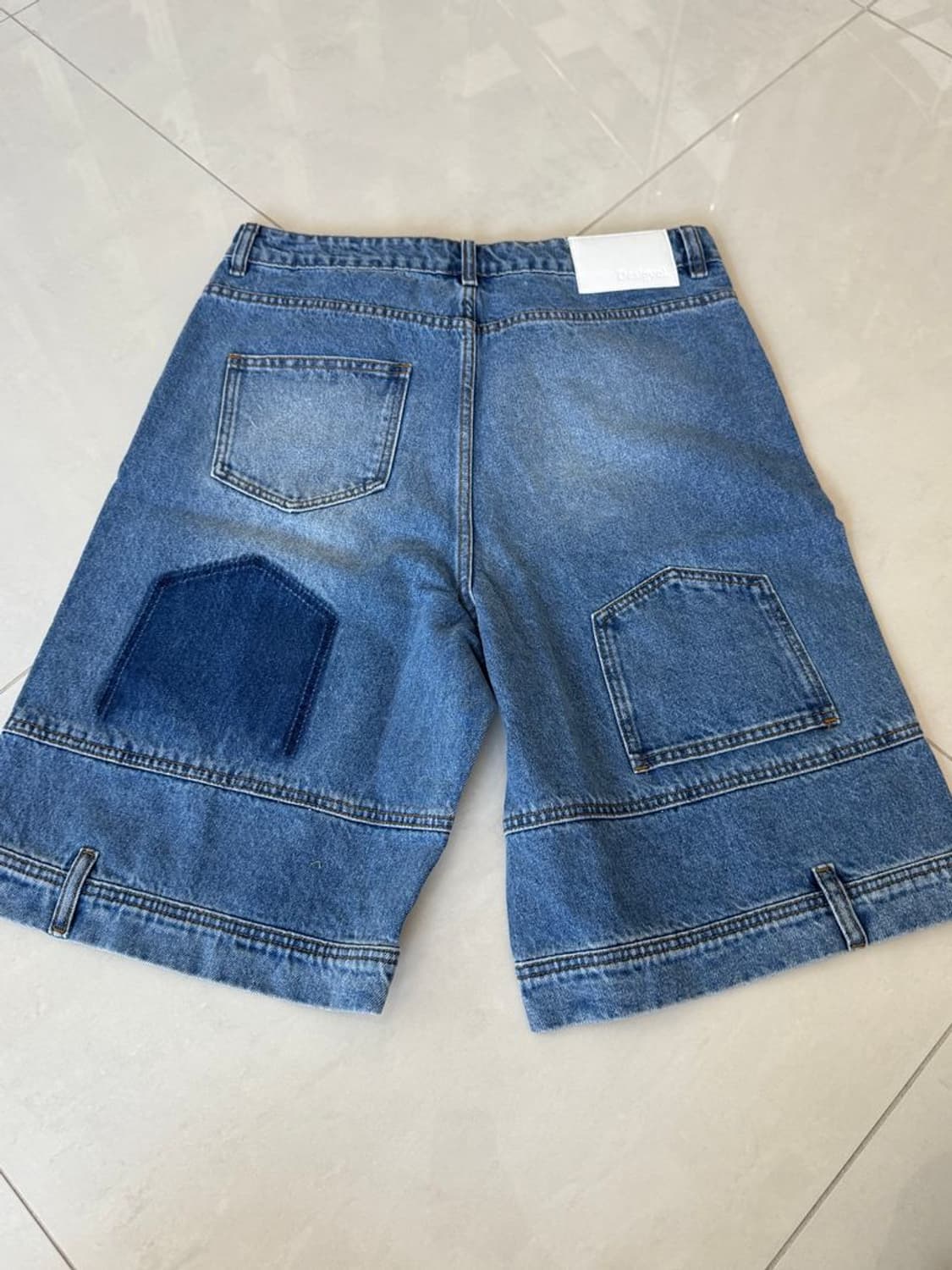 DOWN DENIM SHO 데님 반바지 상품이미지4