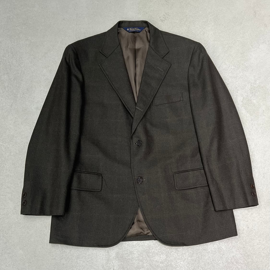 브룩스브라더스 체크 울블레이저 s09813 상품이미지1