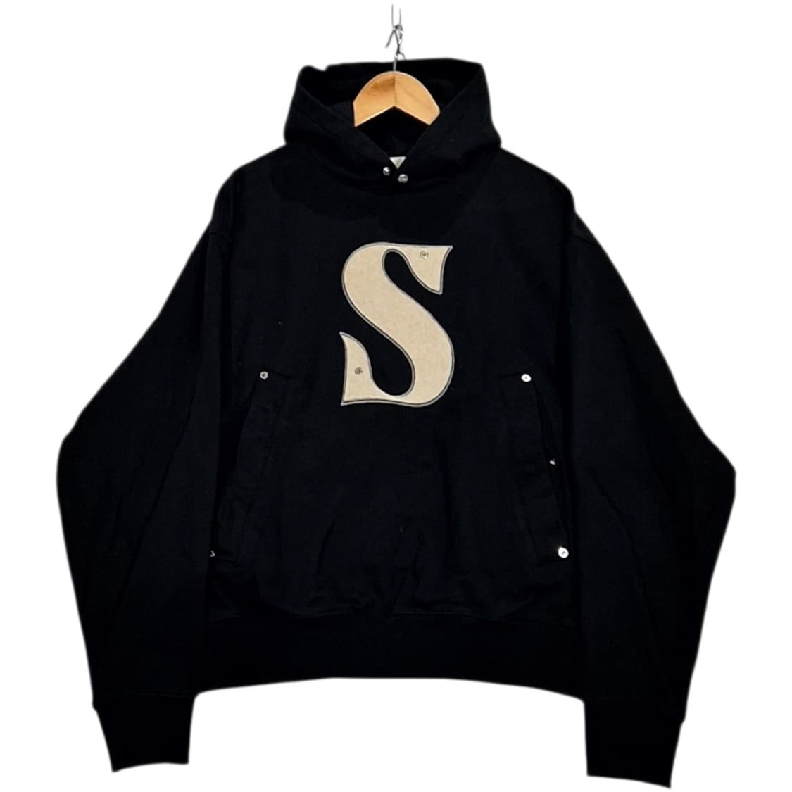 세터 빅S로고 후드티 상품이미지1