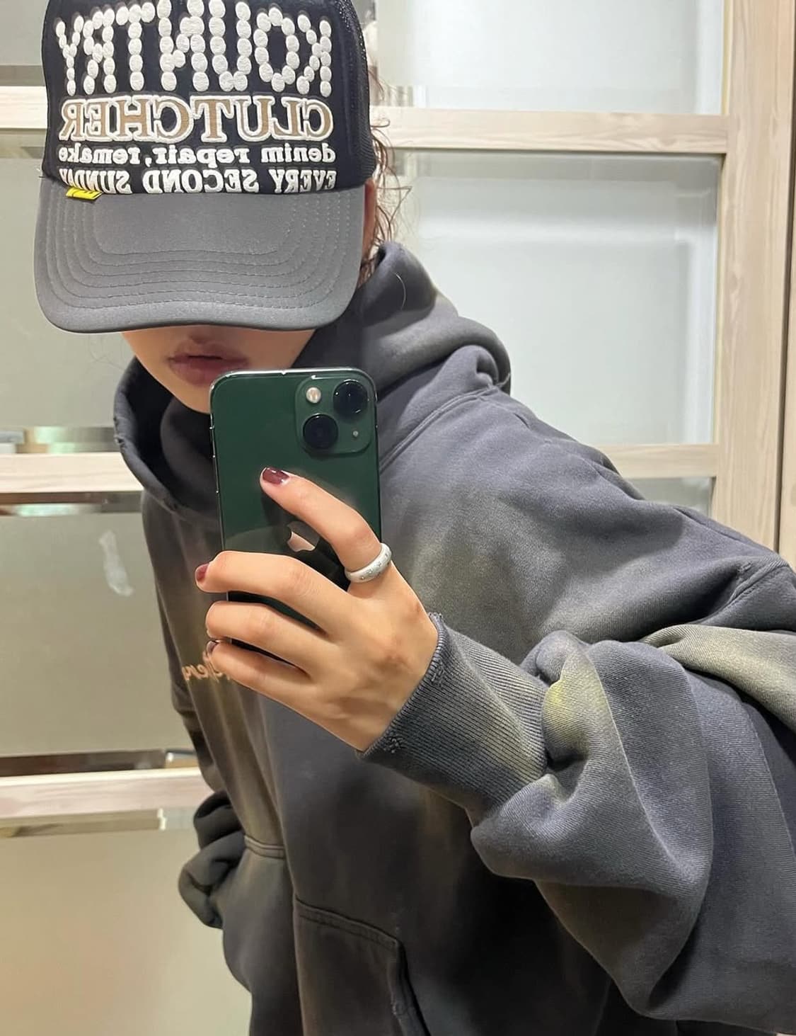 KAPITAL Kountry 트러커 메쉬캡 (새상품) 상품이미지5