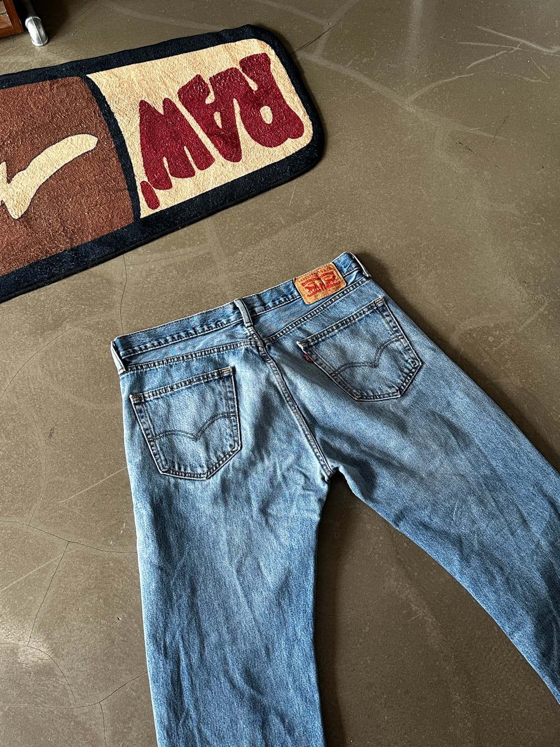 Levis 리바이스 505 데님 팬츠 w34 상품이미지5