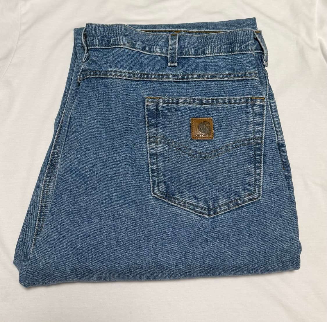빅사이즈 칼하트 데님팬츠 44x32 상품이미지1