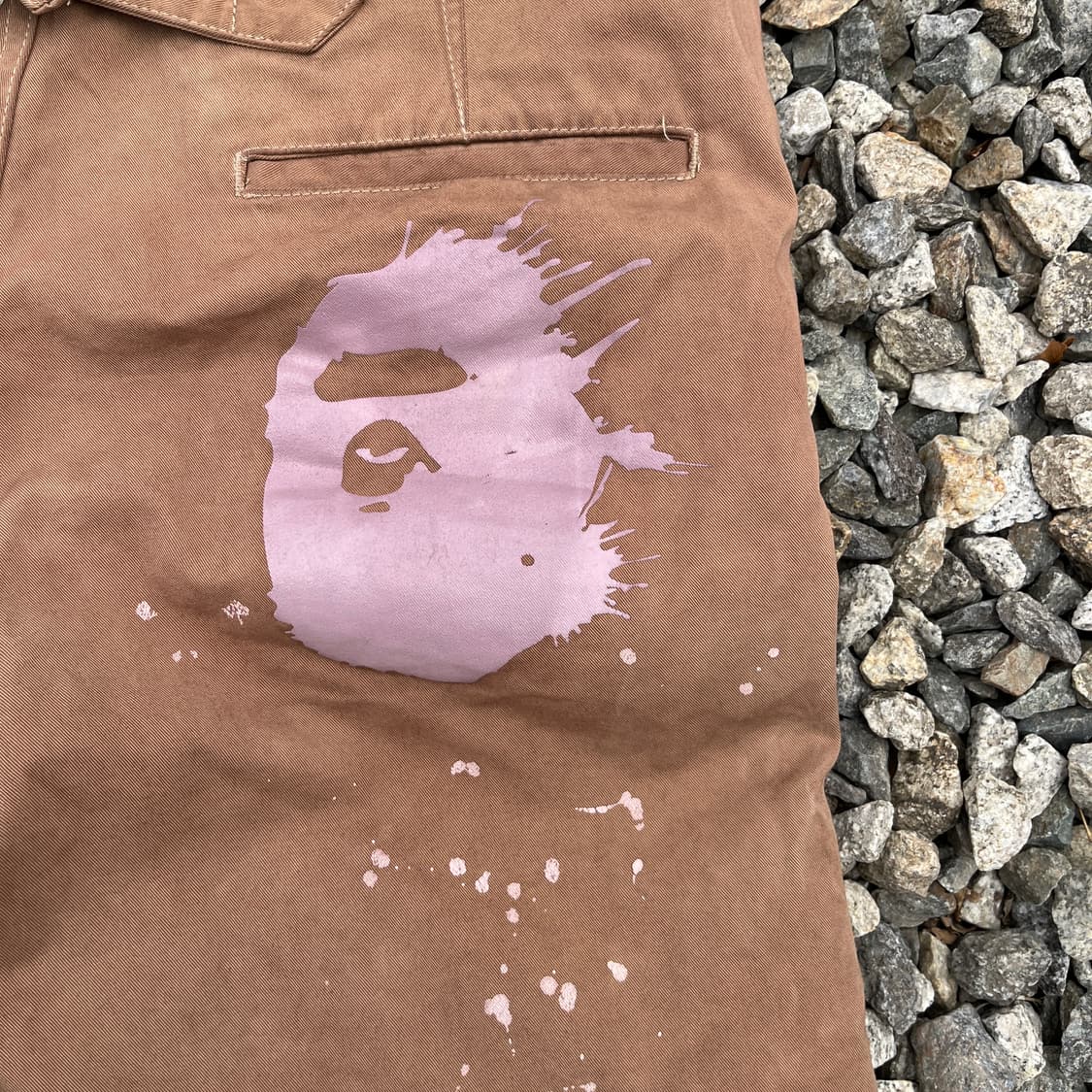 A BATHING APE 신치백 반바지 (실측확인) 상품이미지8