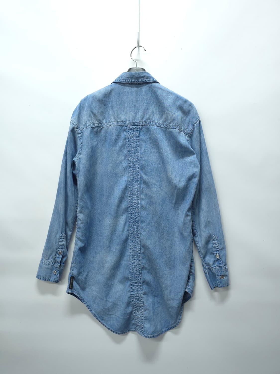 캘빈클라인 진 여성용 샴브레이 연청 셔츠(55~55반) 상품이미지7