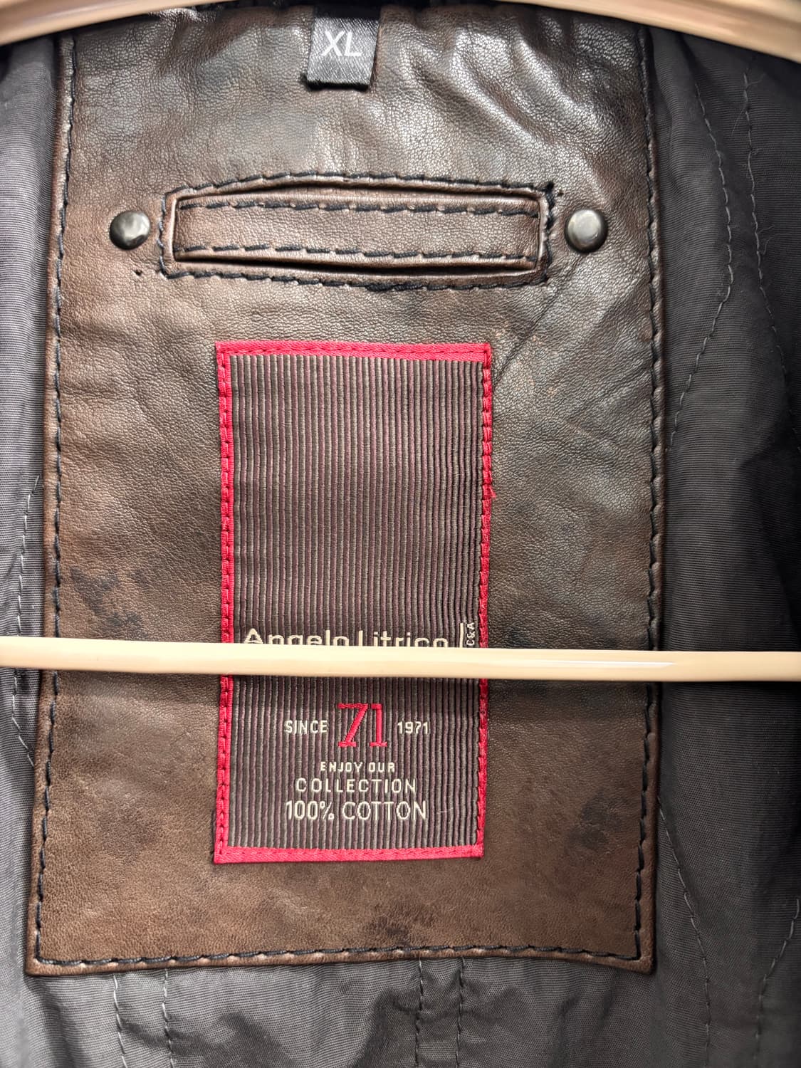 안젤로 리트리코 Angelo Litrico 레더 자켓 상품이미지3