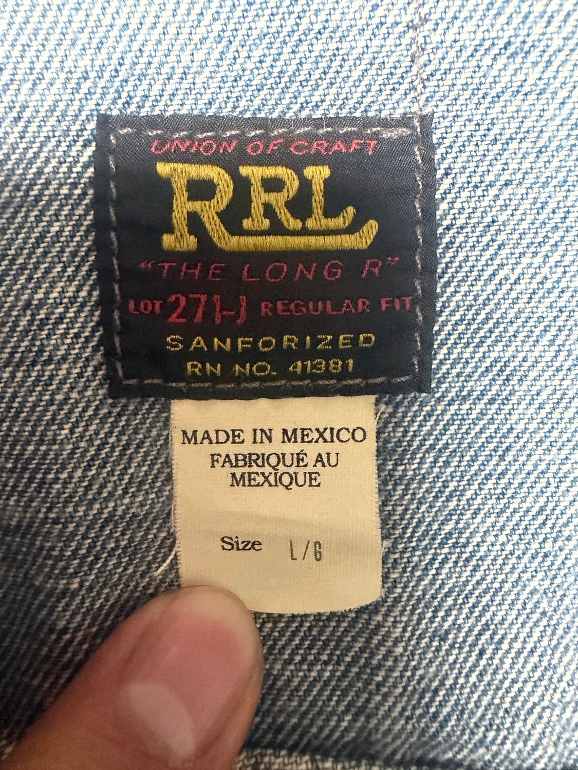 RRL lot271 리랜드 상품이미지3