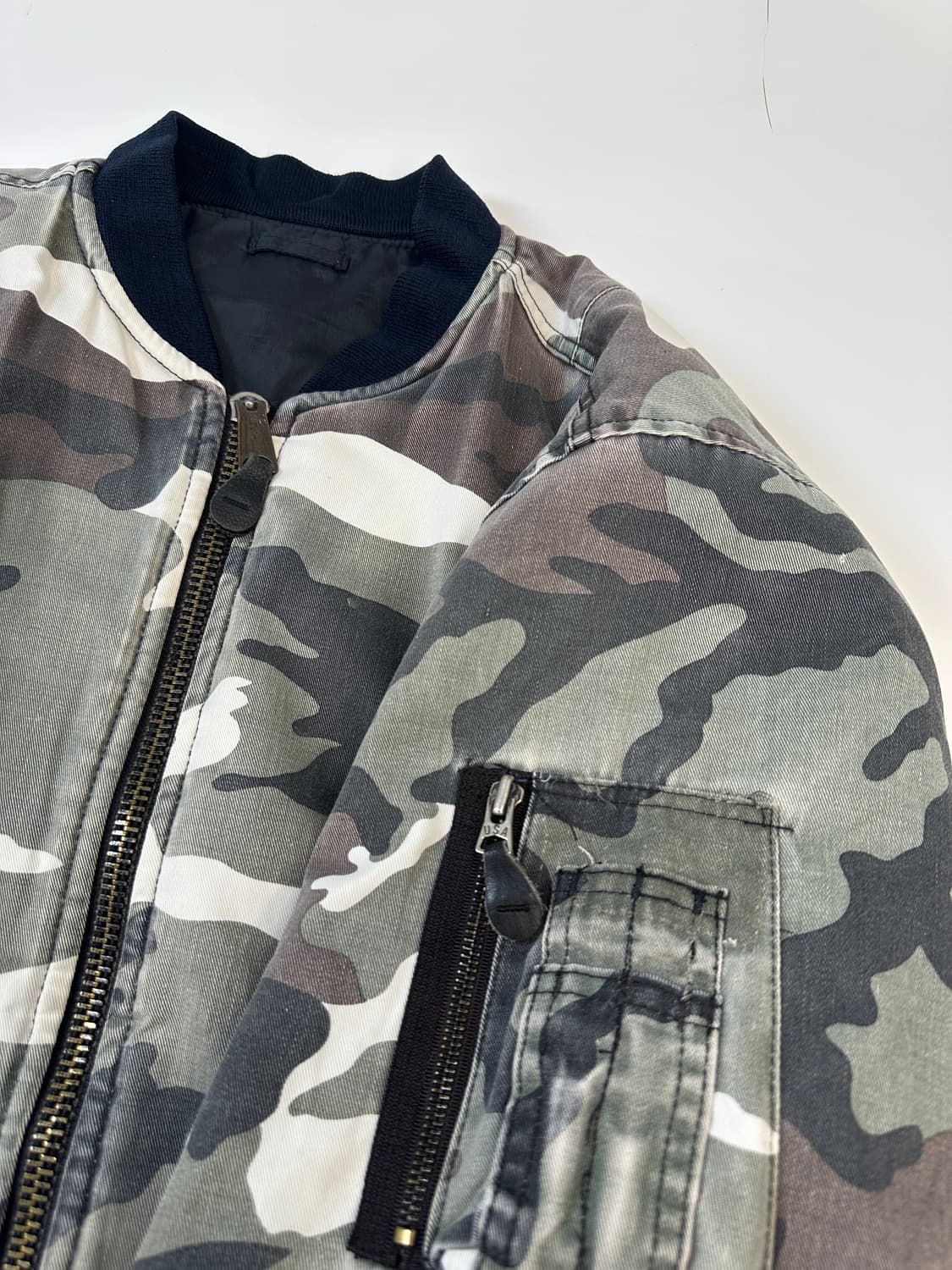 usa 플라이트 카모 ma-1 자켓  상품이미지6