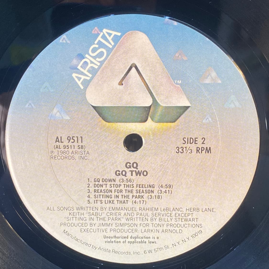(중고LP-소울펑크) GQ -GQ 상품이미지5