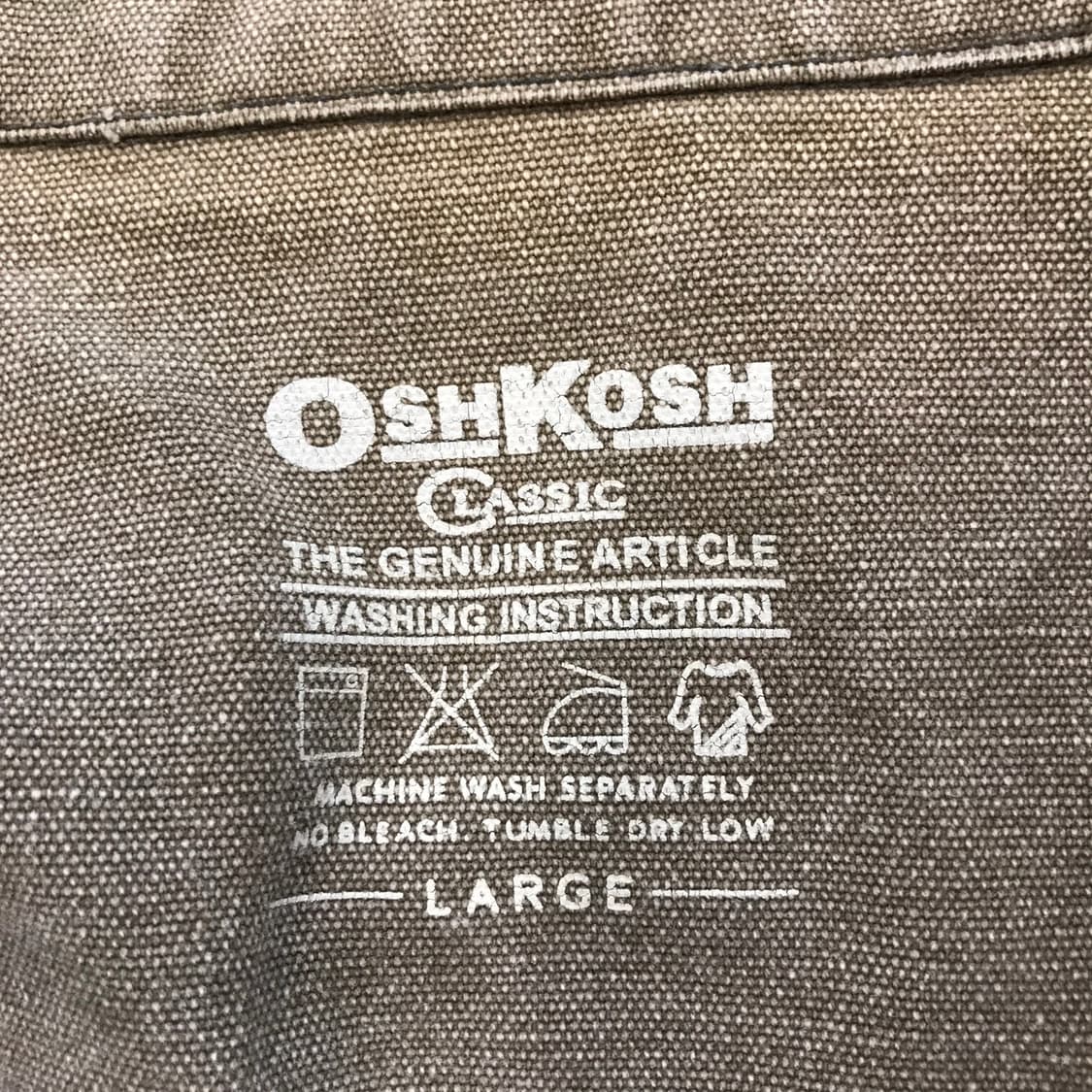 오시코시 Oshkosh 90s USA 디트로이트 워크자켓 [L] 상품이미지5
