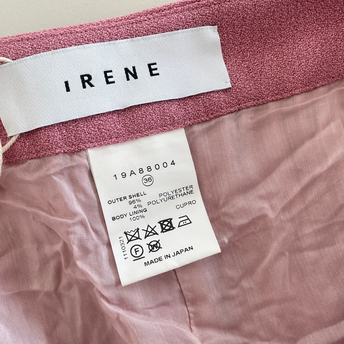 아이레네 핑크 플리츠 팬츠 상품이미지6