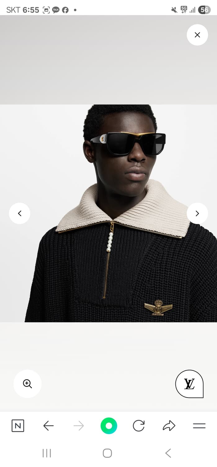 25ss루이비통니트집업 팝니다 상품이미지5