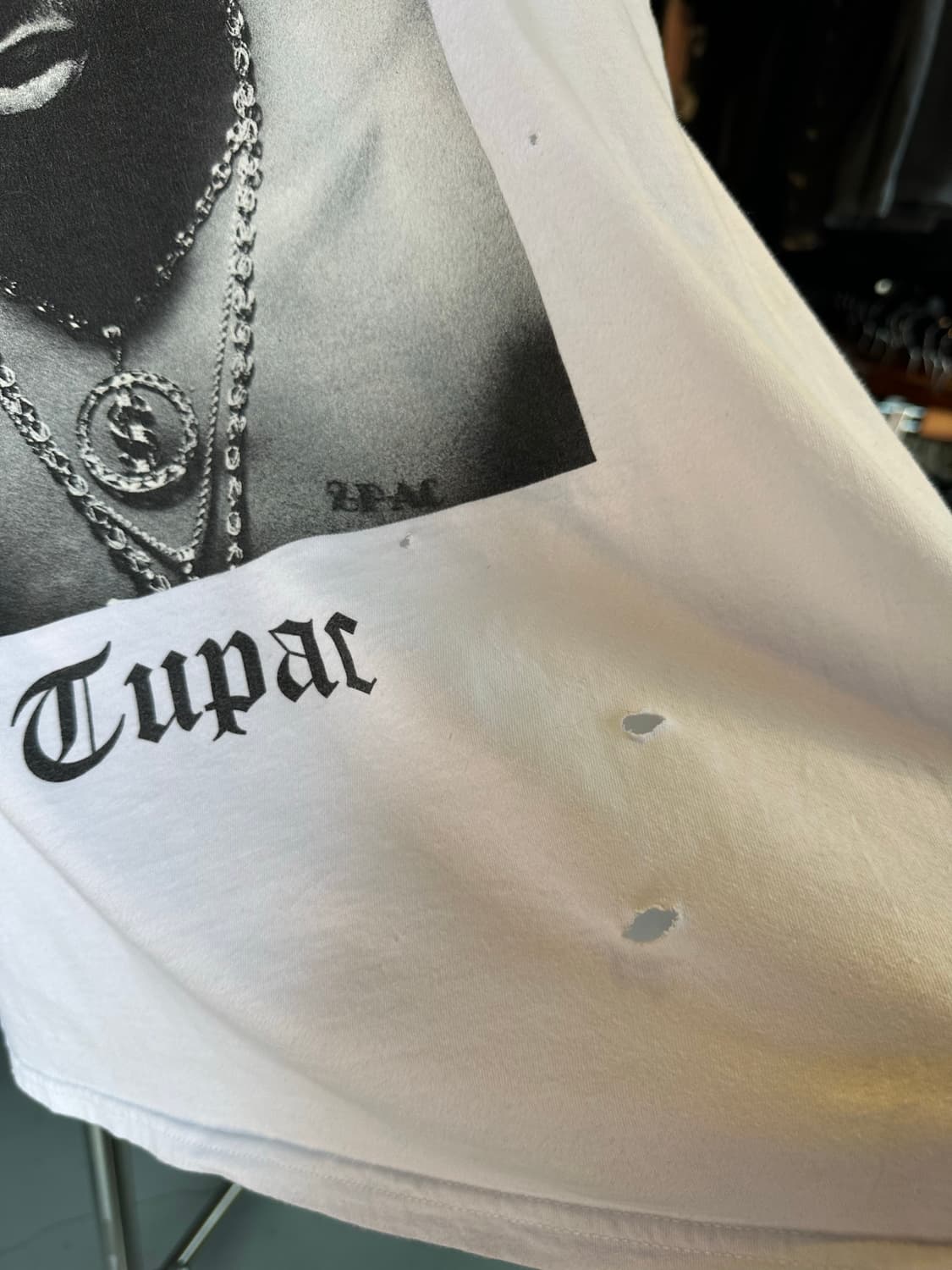 투팍 2pac 래퍼 프린팅 티셔츠 상품이미지5