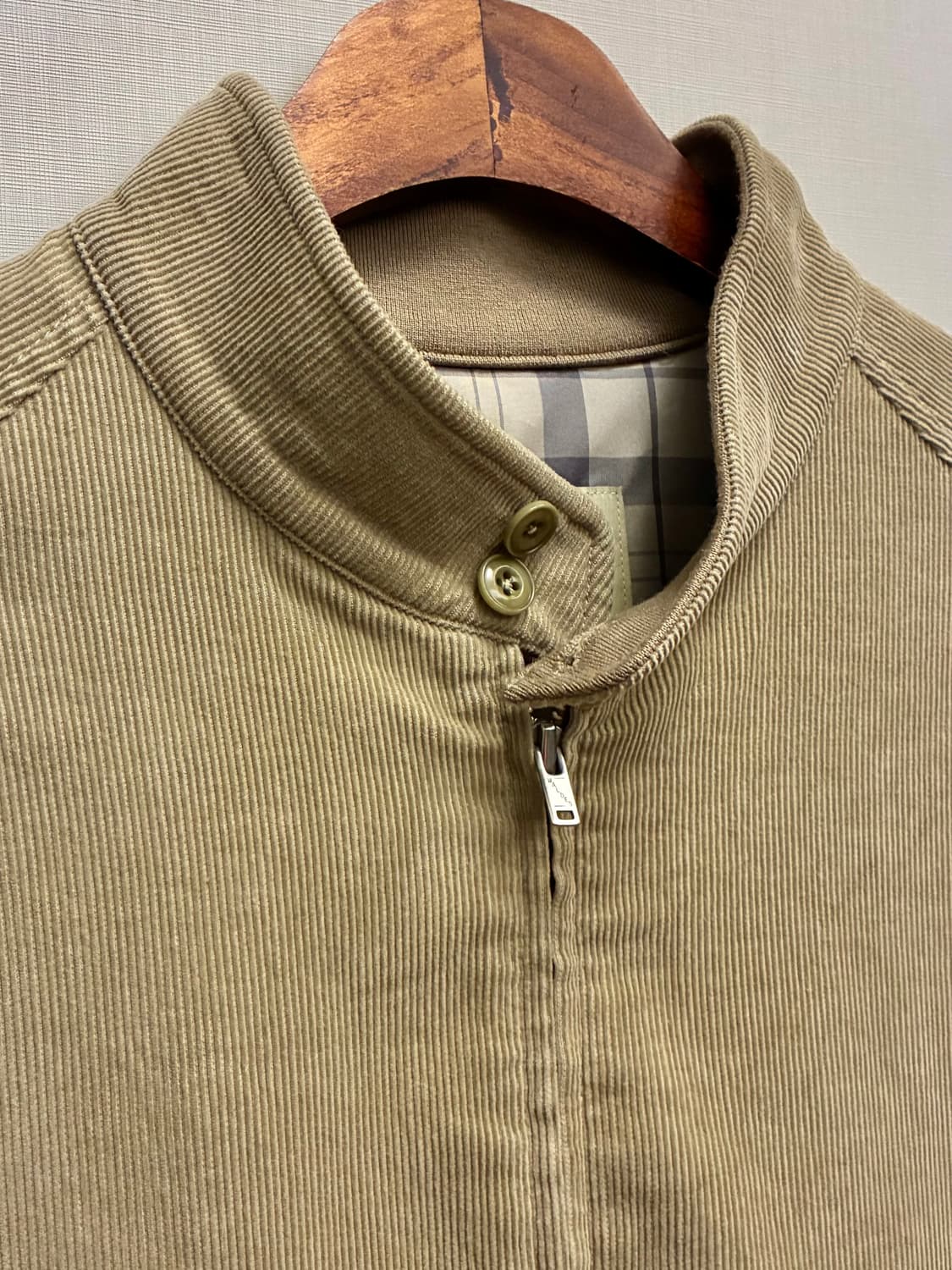 (3/105)POTTERY 포터리 코듀로이 투웨이 해링턴자켓 베이지 상품이미지4