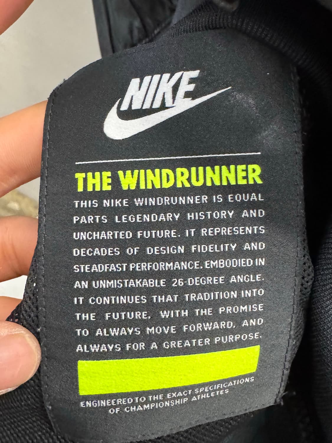 나이키 윈드러너 바람막이 블랙 M 상품이미지5
