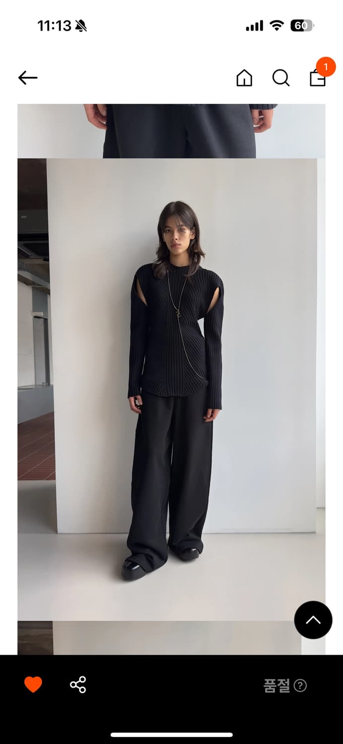 로우클래식 WHOLE GARMENT KNIT TOP 상품이미지3