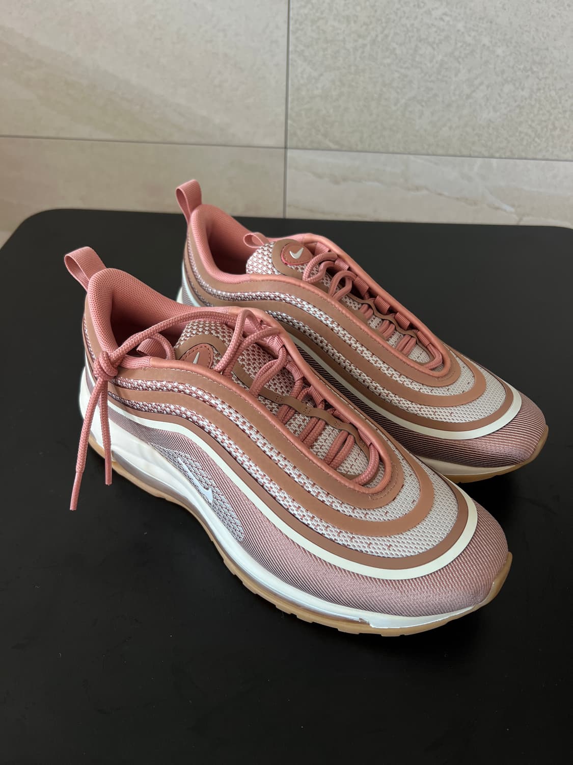 [미사용 새상품] 나이키 에어맥스 97 울트라 (로즈 골드) 풀박스 -  상품이미지1