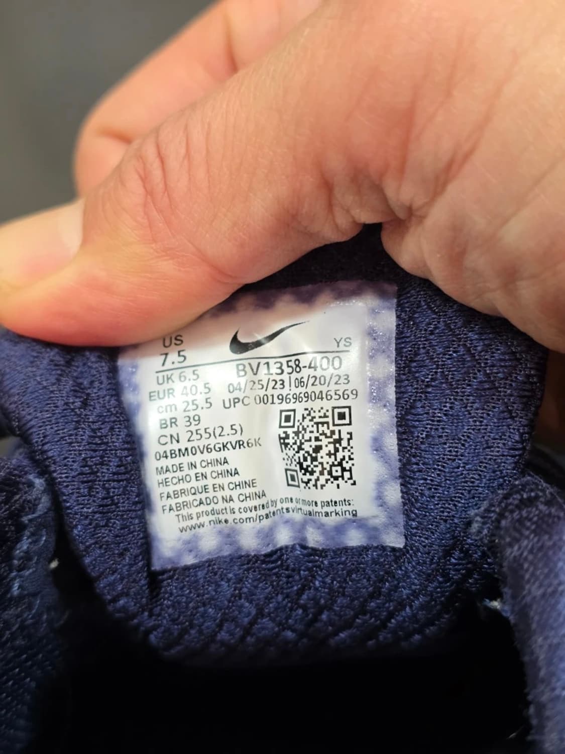 [255] 나이키 줌보메로5 미드나이트 네이비 상품이미지10