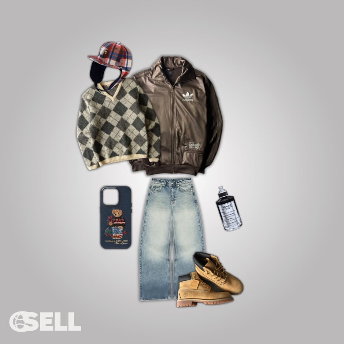 아디다스 브라운 져지 상품이미지2