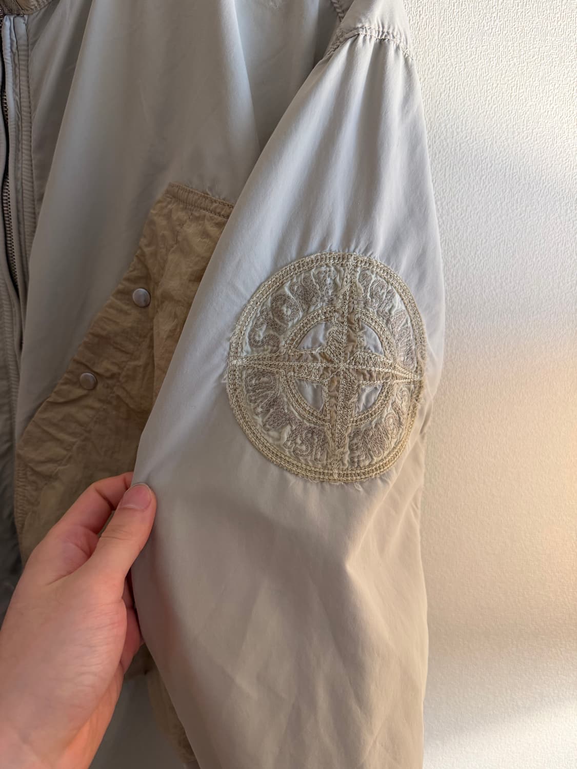 스톤아일랜드 브러쉬드 나일론 오버셔츠 XL 상품이미지2