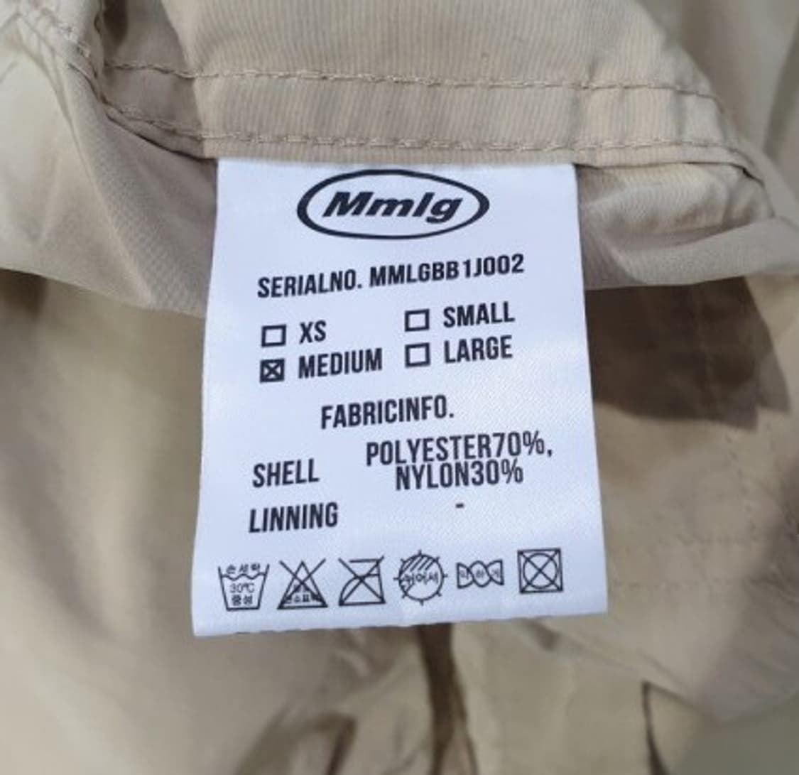 Mmlg 엠엠엘지 아우터 자켓 점퍼 M 상품이미지4
