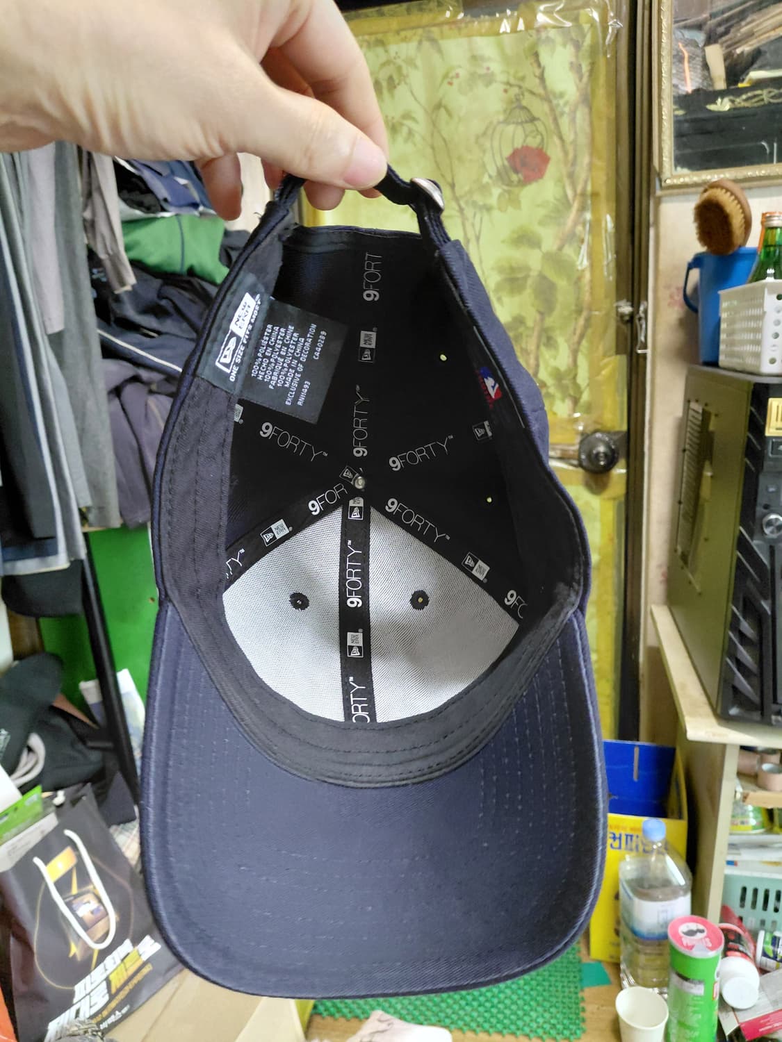 [뉴에라]9FORTY 양키스 네이비 볼캡 상품이미지6