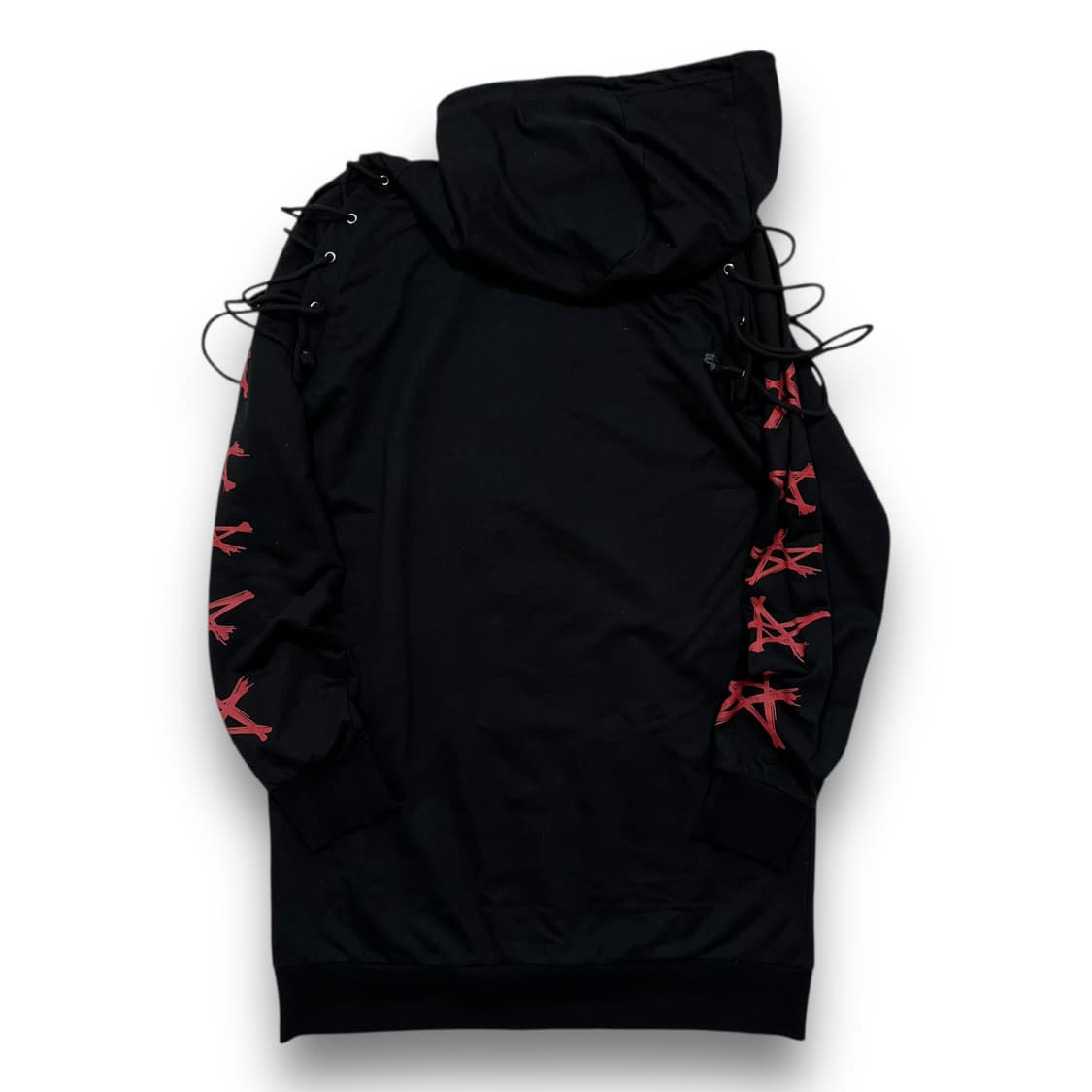 NieR CLOTHING Punk Love strap hoodie 상품이미지4