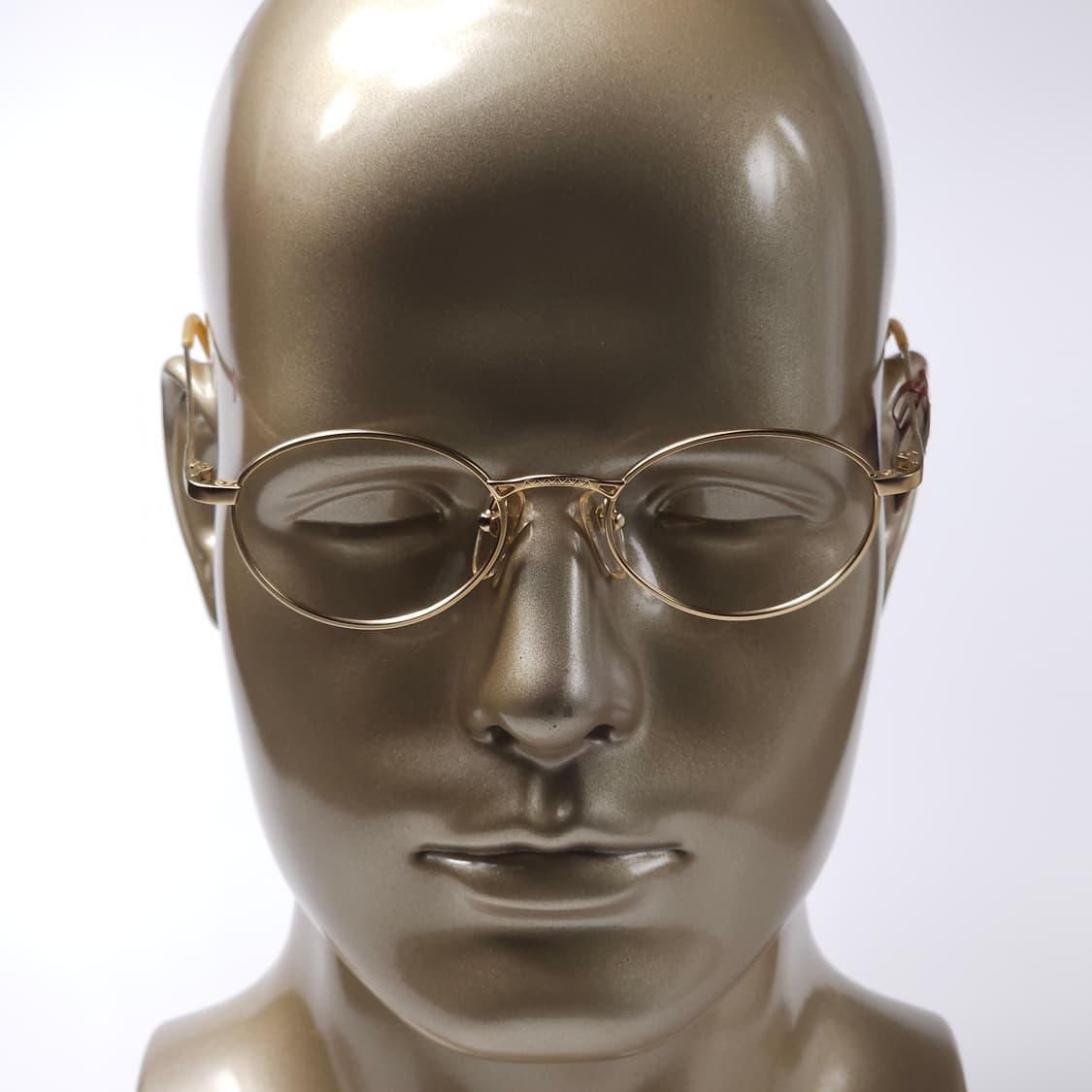 90년도 21K 도금 오벌형 빈티지 안경 상품이미지8