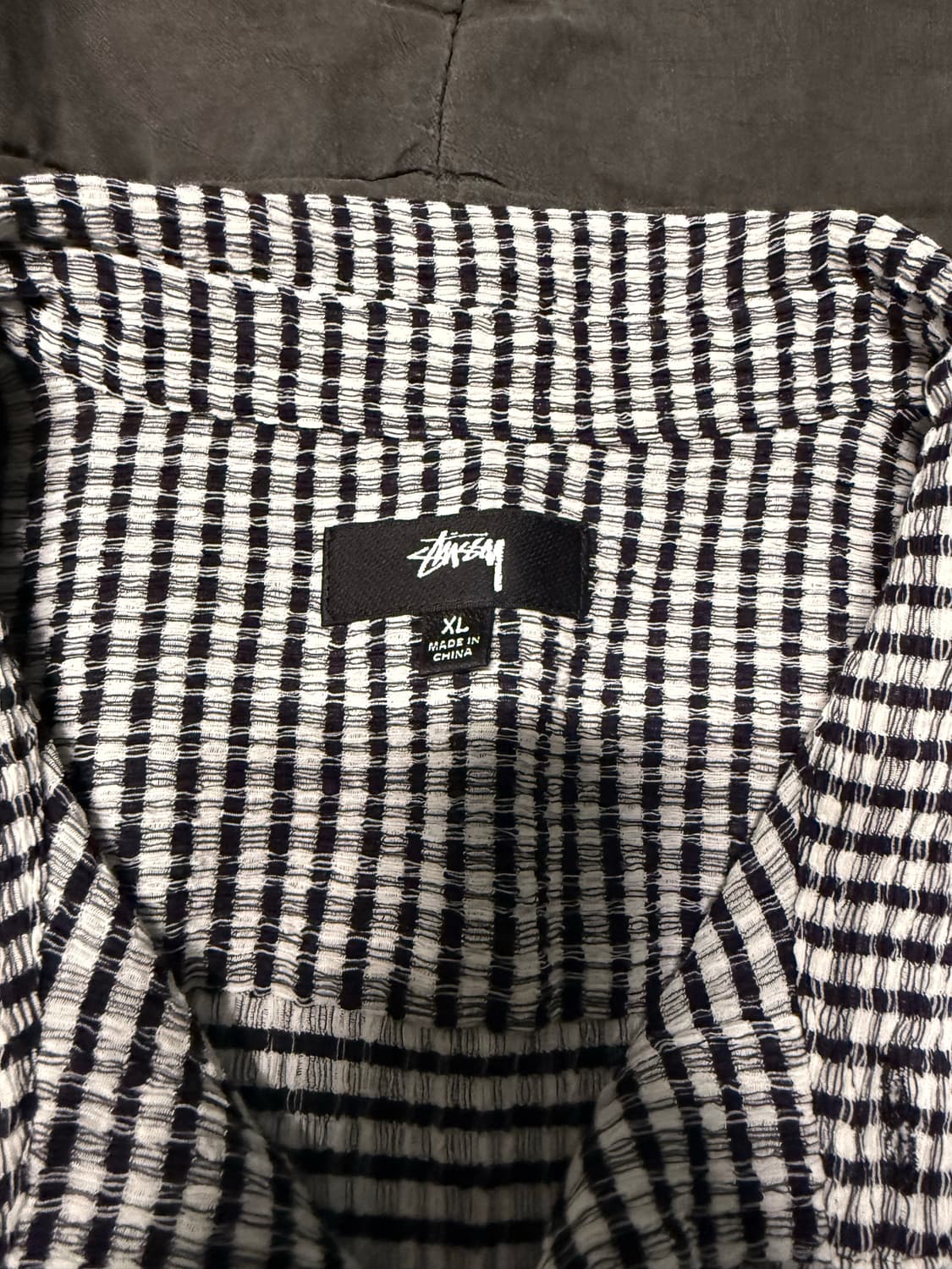 스투시 체크 반팔 셔츠 상품이미지2