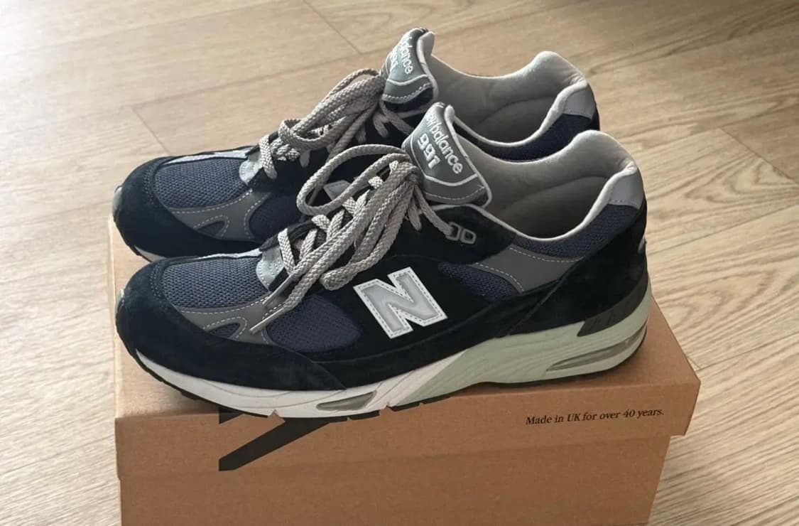 뉴발 991 네이비 270 거의 새거 상품이미지3