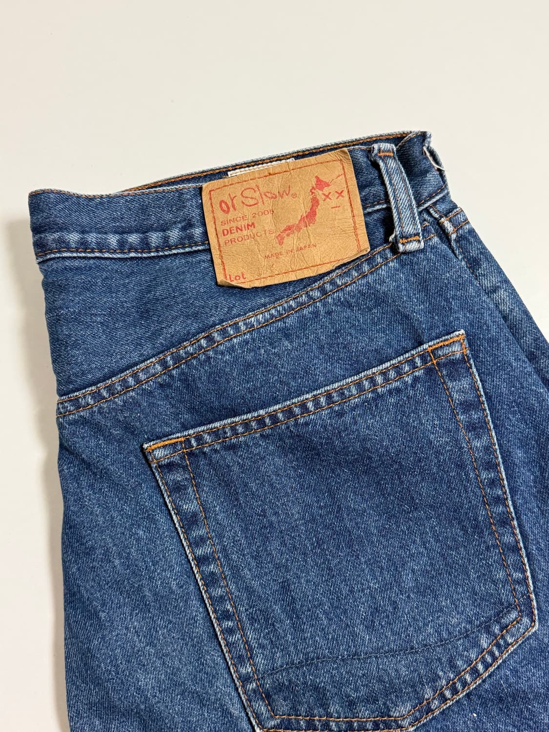 orslow 101 dad‘s fit One wash 빔즈 별주판 상품이미지2