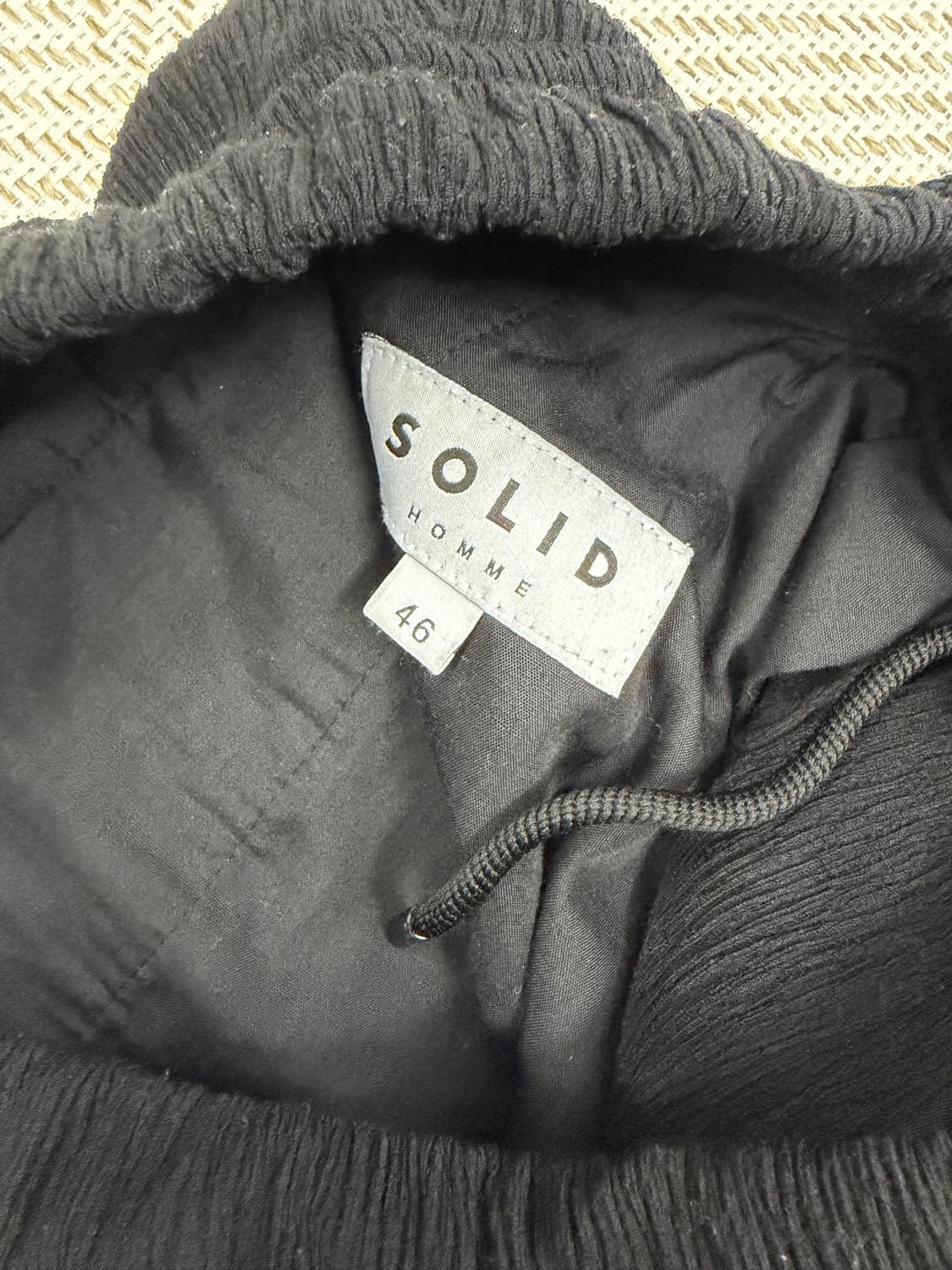 정품) 솔리드옴므 22ss 플리츠팬츠 46 상품이미지6