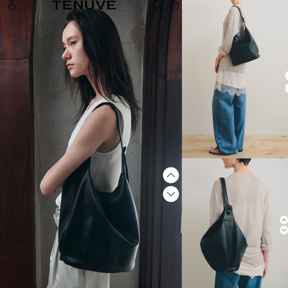 디자이너브랜드 3way가방 테누브 툴레백 숄더백 백팩 새상품 tenuve 상품이미지5