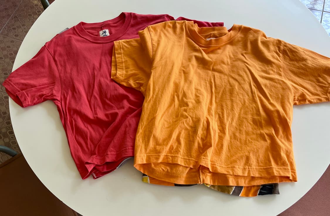 이세이야케 Hai Sporting Gear 반팔셔츠 레드  상품이미지10