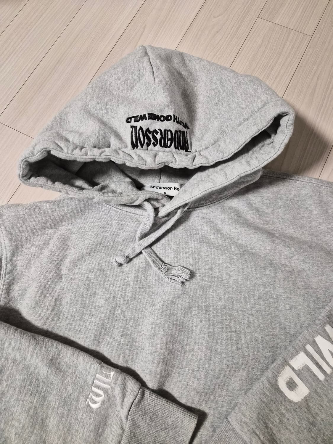 앤더슨벨 유스 곤 와일드YOUTH GONE WILD 후드티  상품이미지2