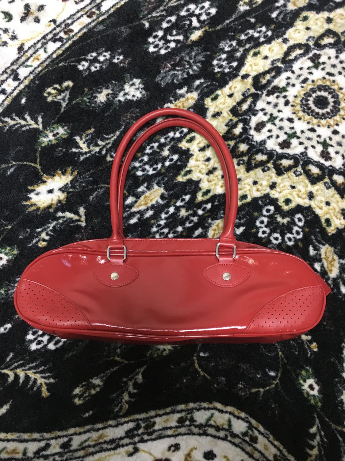 Millo women Enamel Bowling Bag  상품이미지1