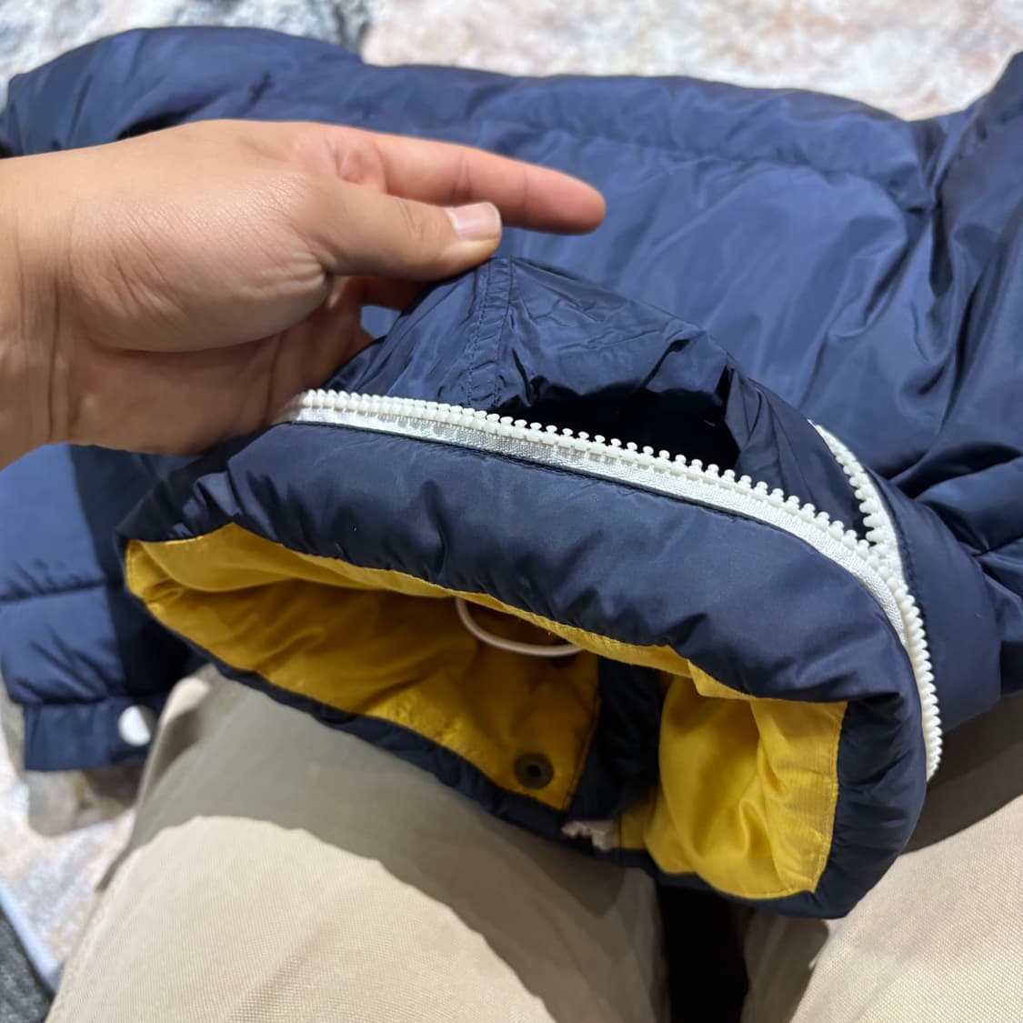 라코스테 빈티지 패딩 상품이미지6