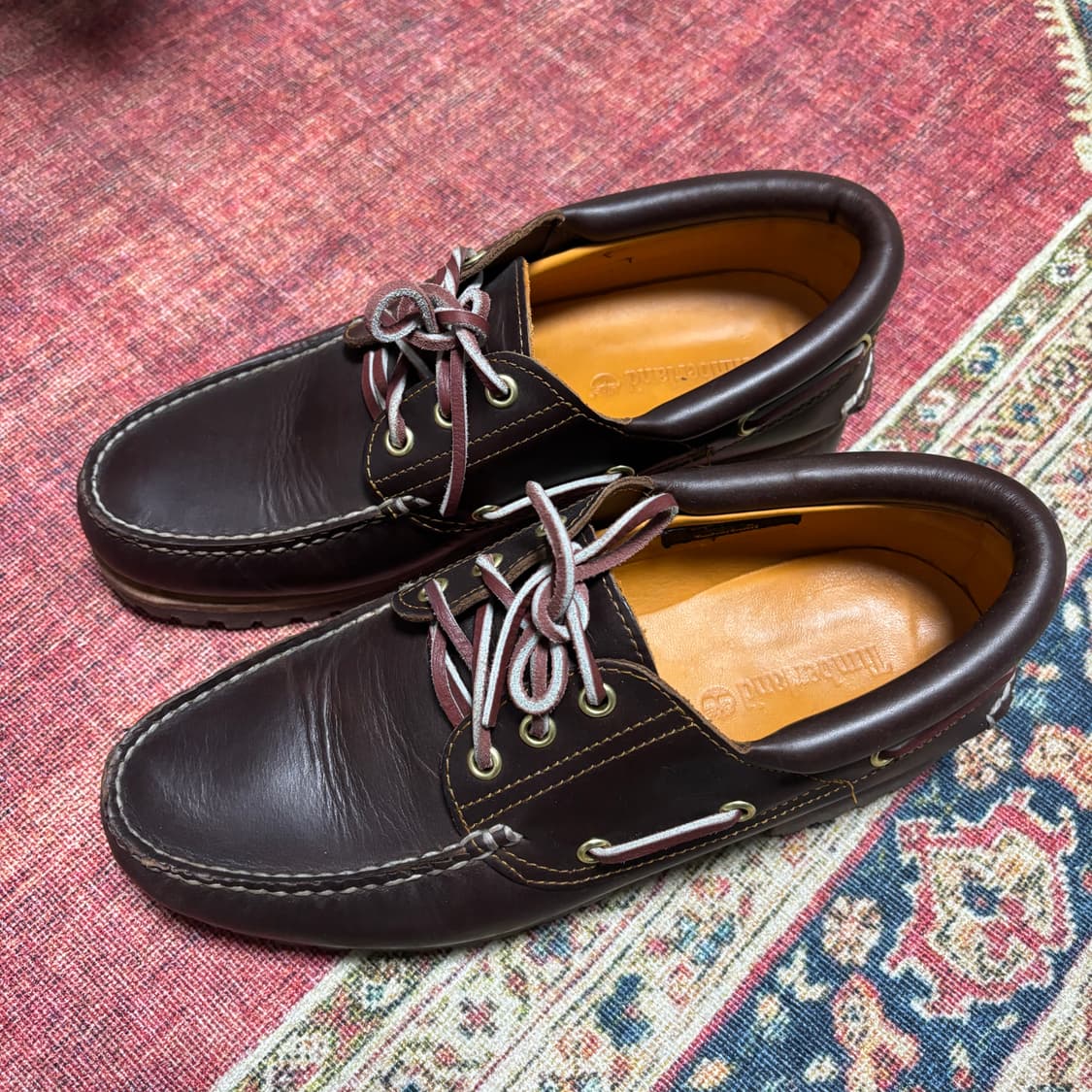 팀버랜드 3아이 보트슈즈 브라운 상품이미지1